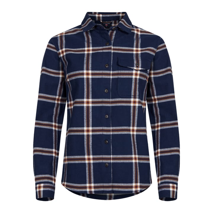 Gridarmor Dale Flannelskjorte Wmn Navy Blazer Gridarmor