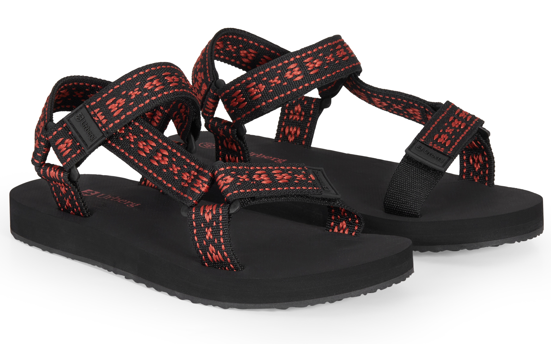 Urberg Women's Sandal Black/Tandori Spice Sandaler Black / Tandori Spice 36