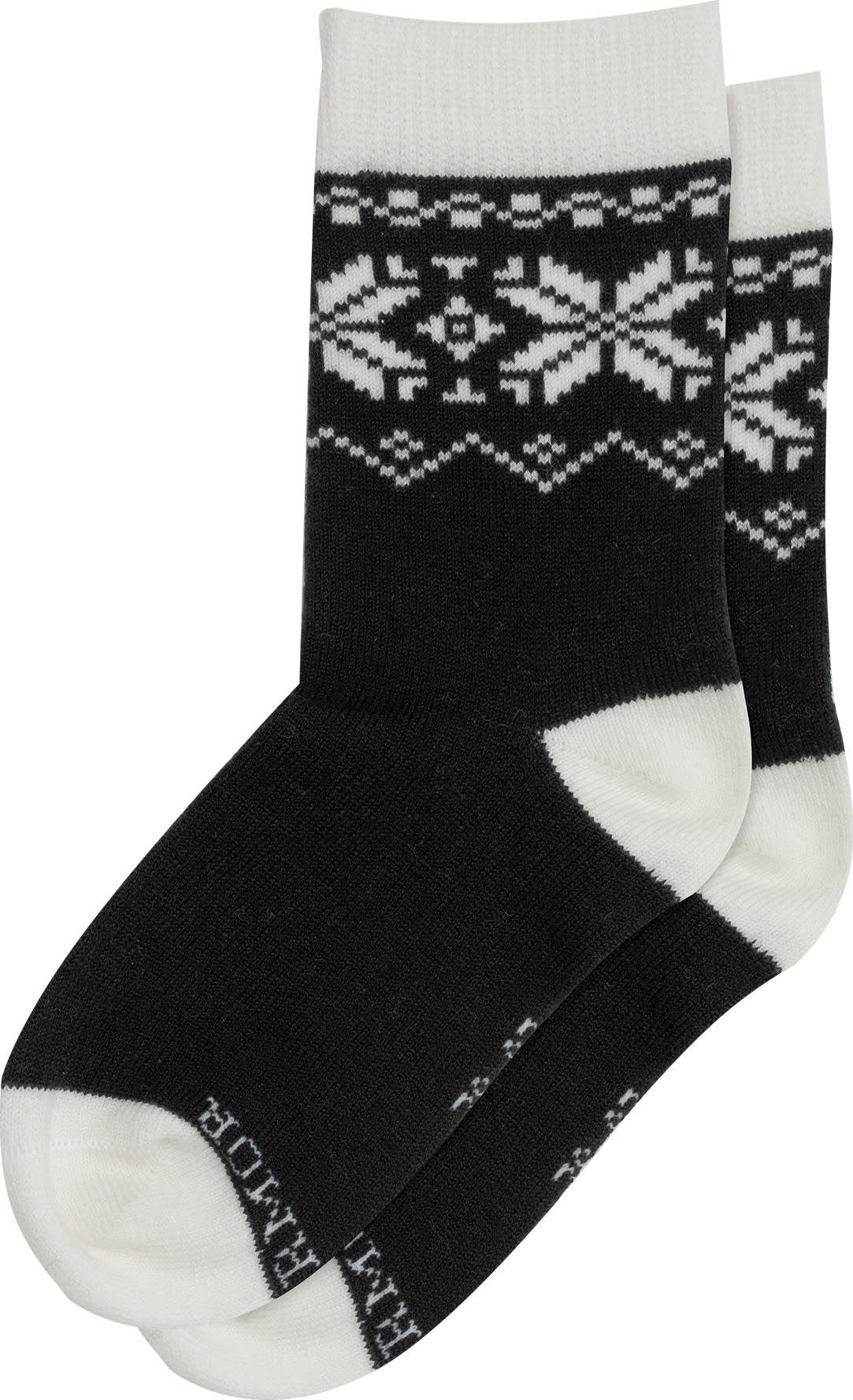 Gridarmor Heritage Merino Socks 2p Jr Black/White