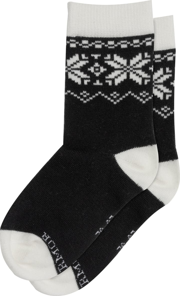 Gridarmor Heritage Merino Socks 2p Jr Black/White Gridarmor