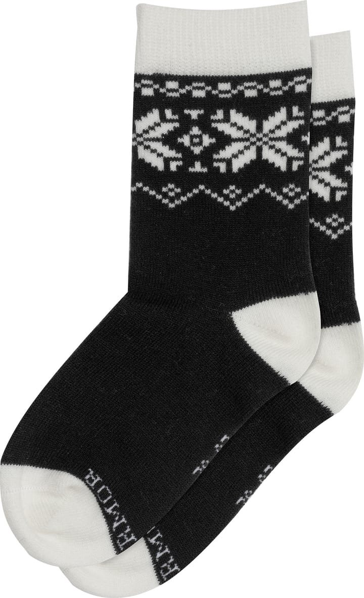 Gridarmor Heritage Merino Socks 2p Jr Black/White Gridarmor