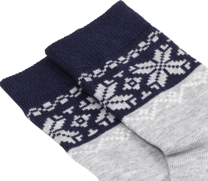 Gridarmor Heritage Merino Socks 2p Jr Light Grey/Dk Navy/White Gridarmor
