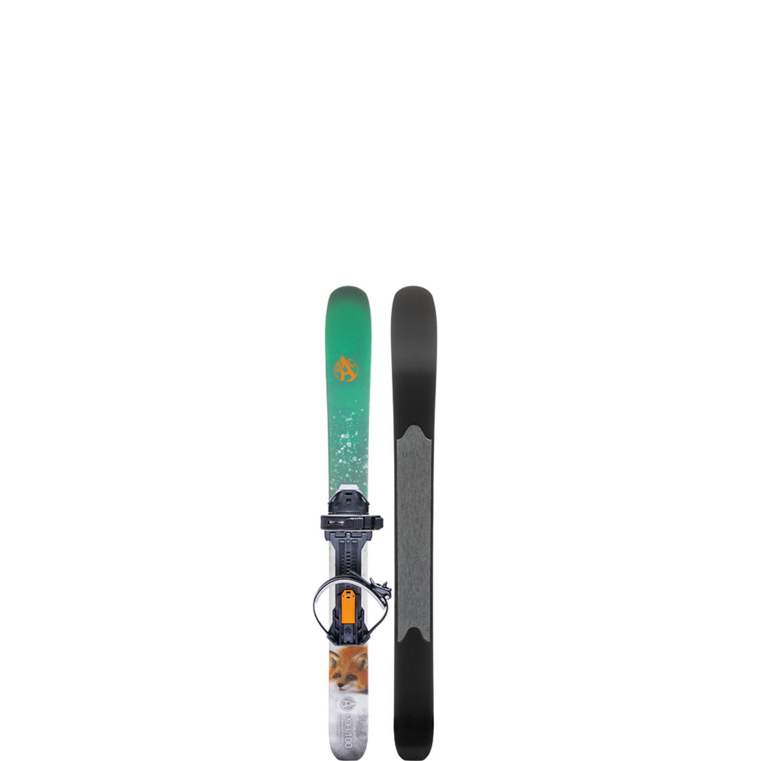OAC Ski Poh 100 + Ea Poh Binding Green/Fox