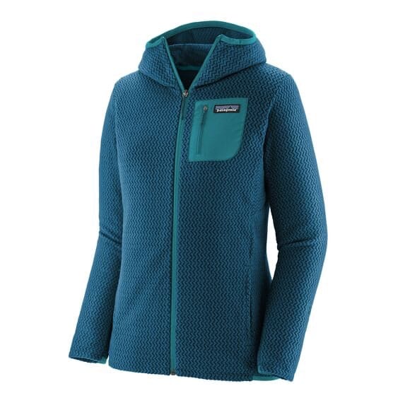 Patagonia Women's R1 Air Full-Zip Hoody Lagom Blue Patagonia