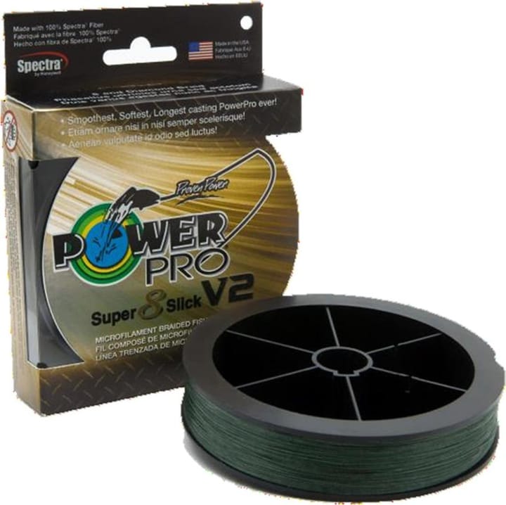 Power Pro Line PowerPro Sup 8 Slick V2 MossGreen Power Pro