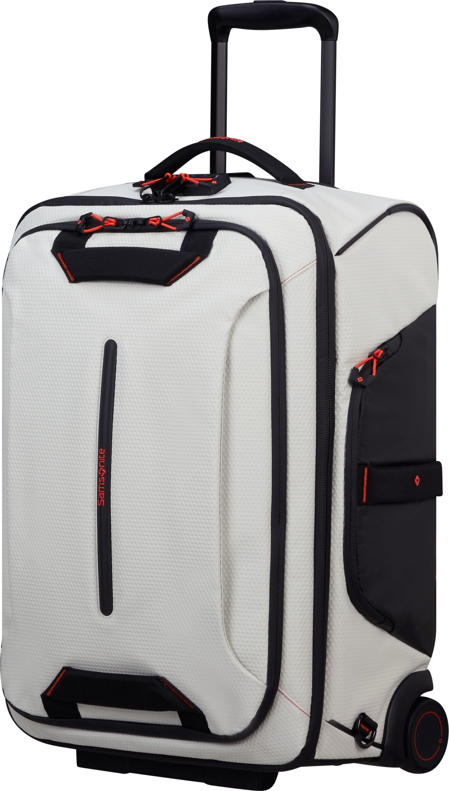Samsonite Ecodiver Duffle with wheels 55cm backpack Cloud White