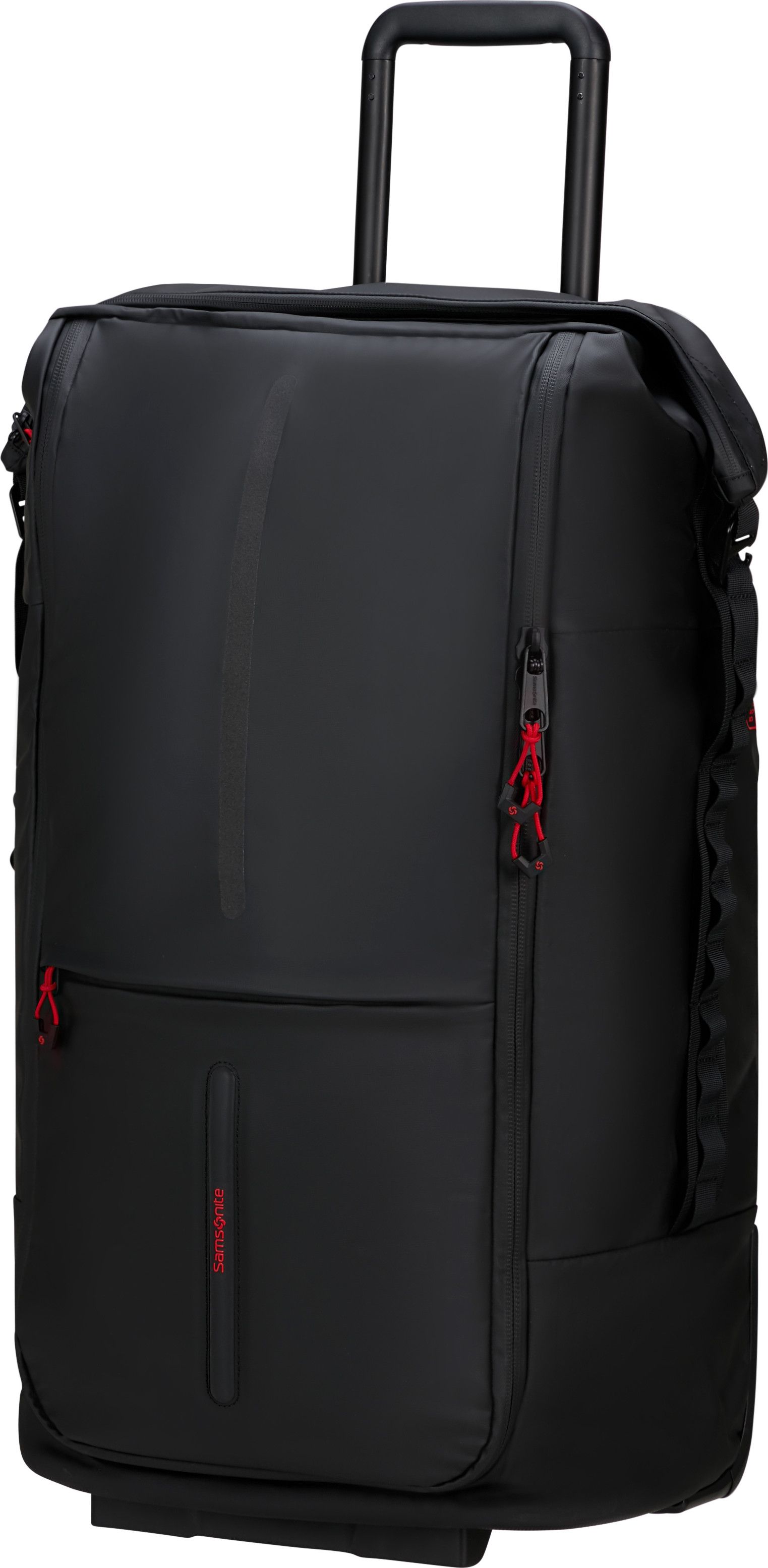 Samsonite Ecodiver Foldable Duffle With Wheels 4-In-1 Black