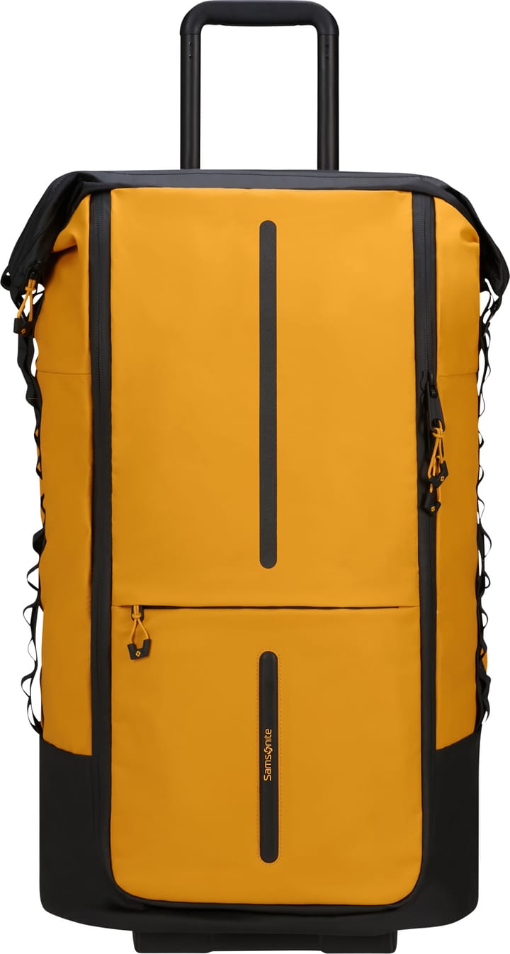 Samsonite Ecodiver Foldable Duffle With Wheels 4-In-1 Yellow Samsonite Samsonite Ecodiver Foldable Duffle With Wheels 4-In-1 Yellow Samsonite