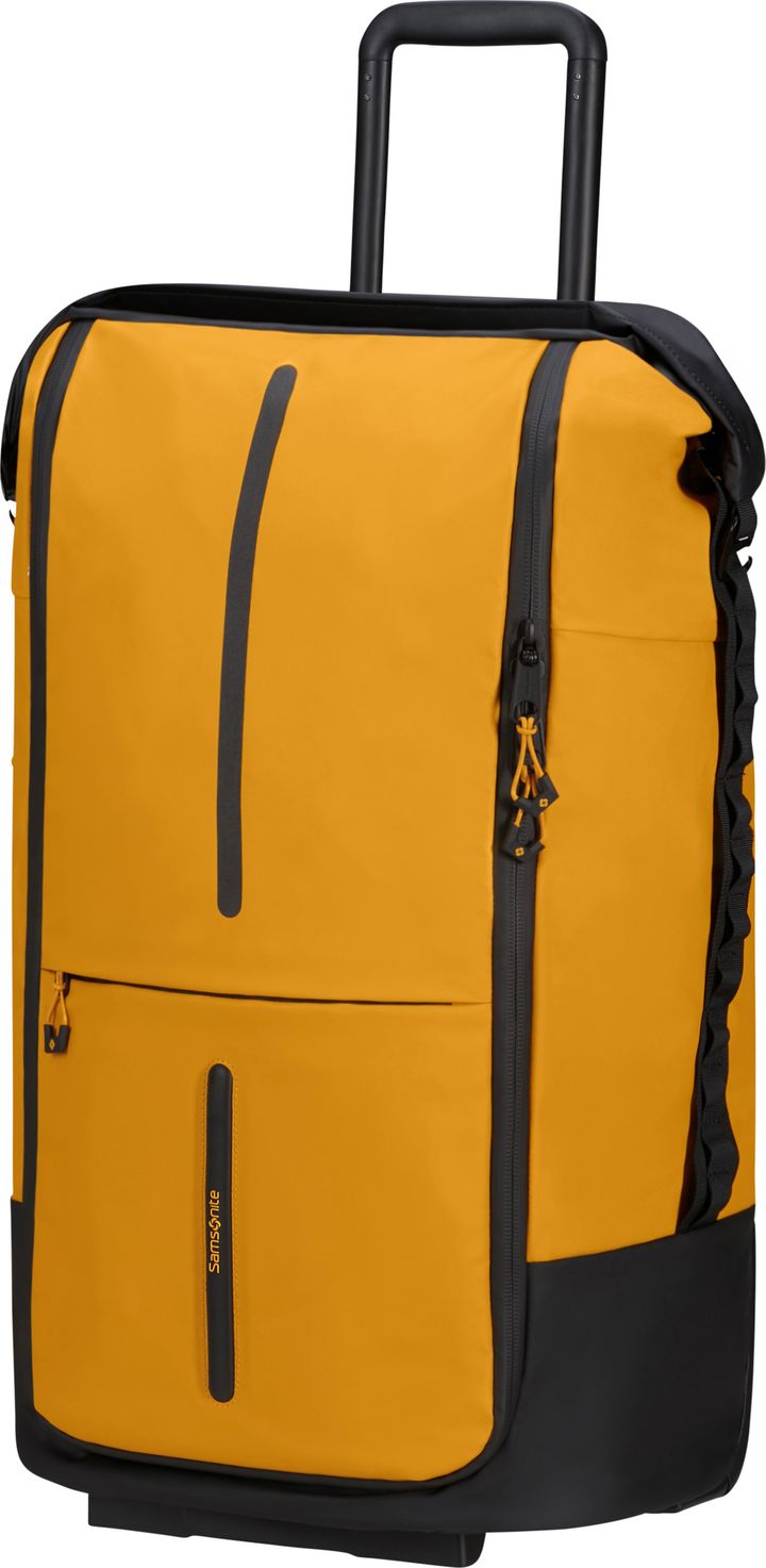 Samsonite Ecodiver Foldable Duffle With Wheels 4-In-1 Yellow Samsonite Samsonite Ecodiver Foldable Duffle With Wheels 4-In-1 Yellow Samsonite