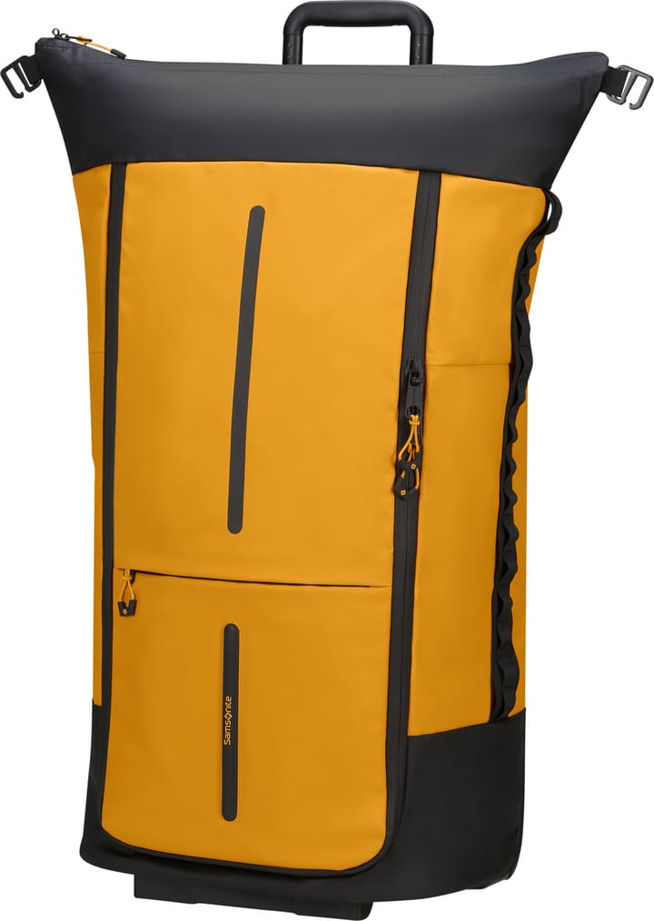 Samsonite Ecodiver Foldable Duffle With Wheels 4-In-1 Yellow Samsonite Samsonite Ecodiver Foldable Duffle With Wheels 4-In-1 Yellow Samsonite