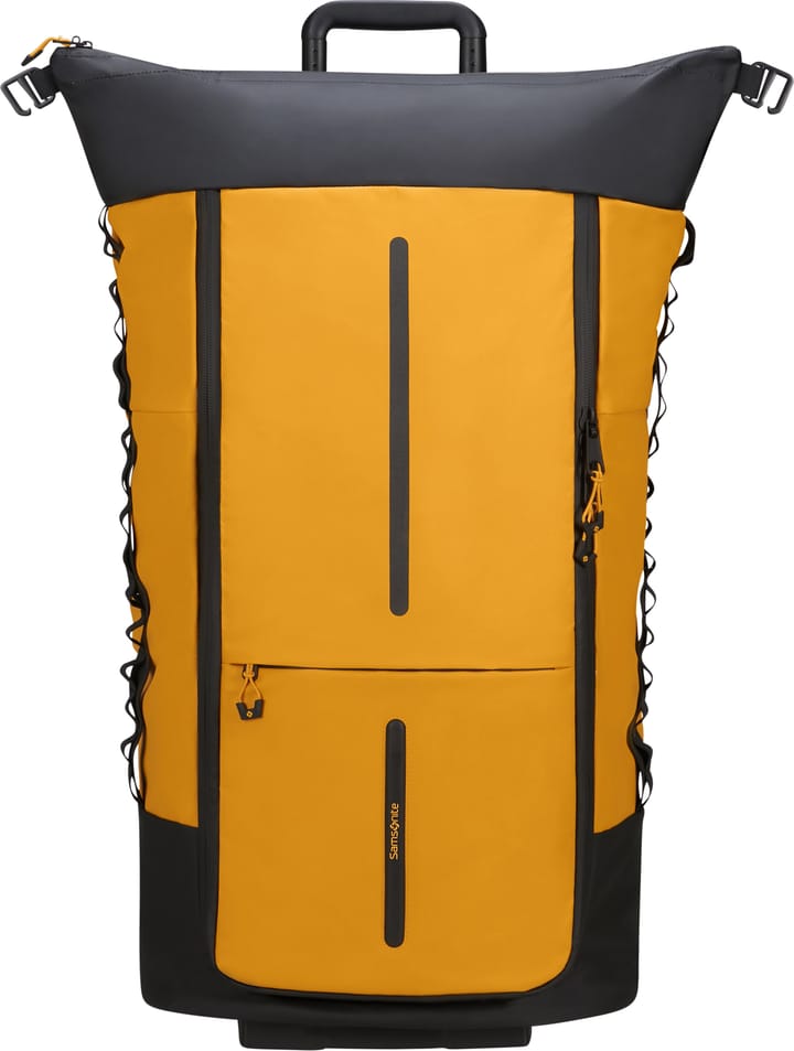 Samsonite Ecodiver Foldable Duffle With Wheels 4-In-1 Yellow Samsonite Samsonite Ecodiver Foldable Duffle With Wheels 4-In-1 Yellow Samsonite