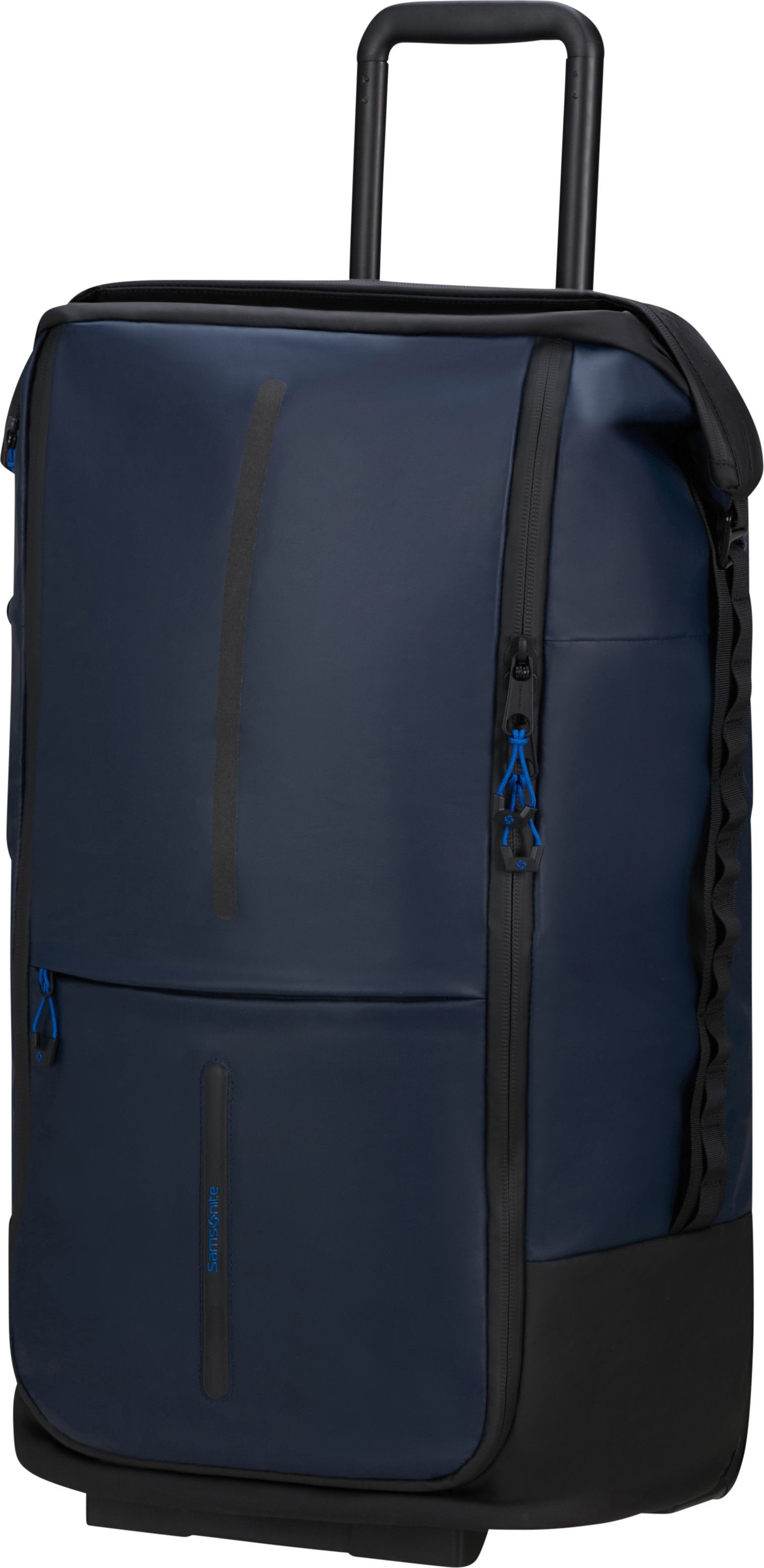 Samsonite Ecodiver Foldable Duffle With Wheels 4-In-1 Blue Nights