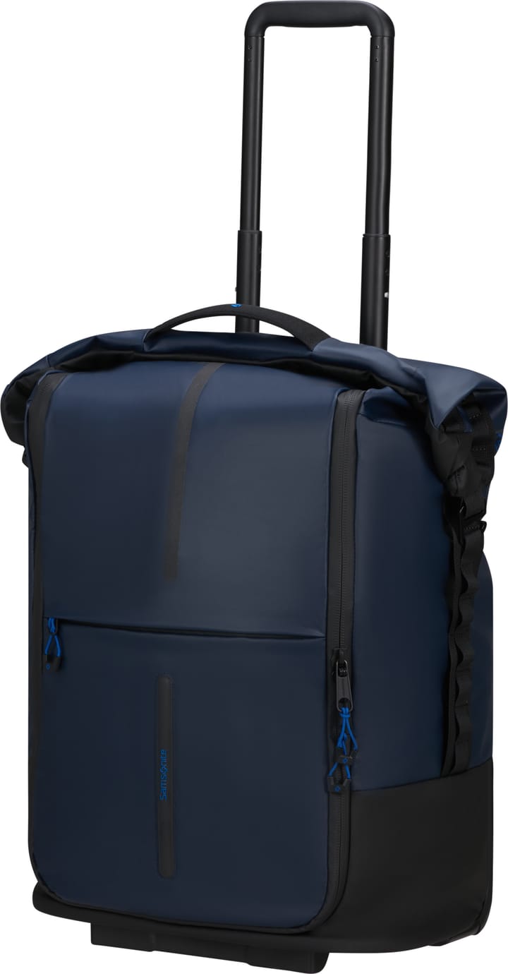Samsonite Ecodiver Foldable Duffle With Wheels 4-In-1 Blue Nights Samsonite Samsonite Ecodiver Foldable Duffle With Wheels 4-In-1 Blue Nights Samsonite