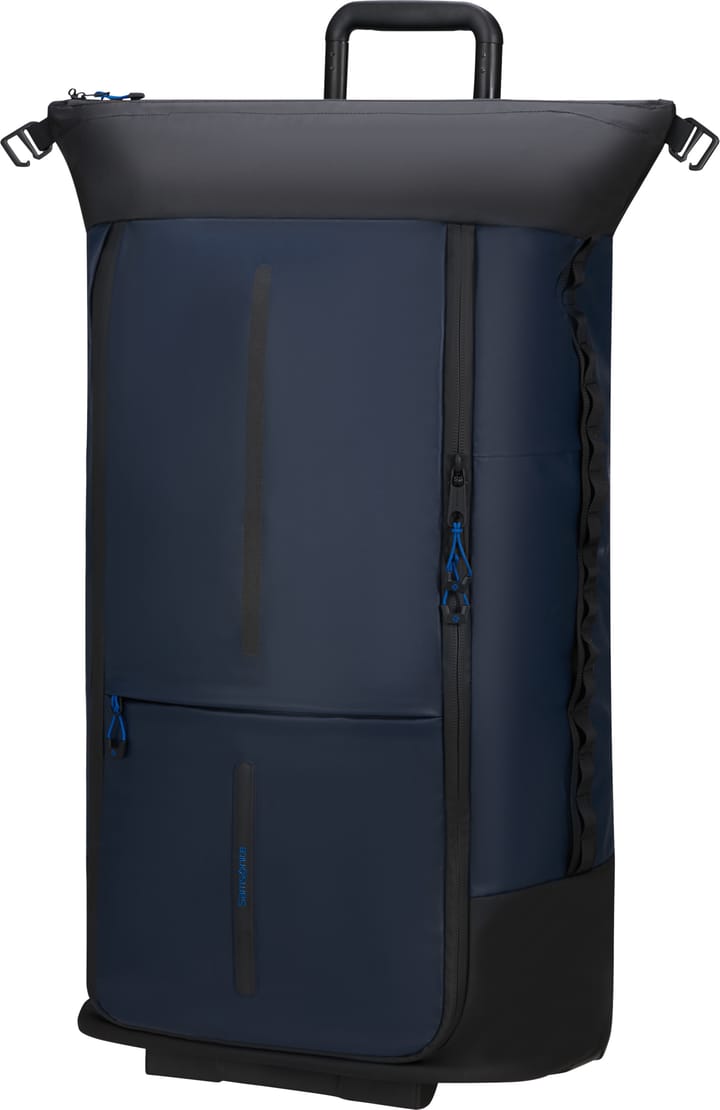 Samsonite Ecodiver Foldable Duffle With Wheels 4-In-1 Blue Nights Samsonite Samsonite Ecodiver Foldable Duffle With Wheels 4-In-1 Blue Nights Samsonite