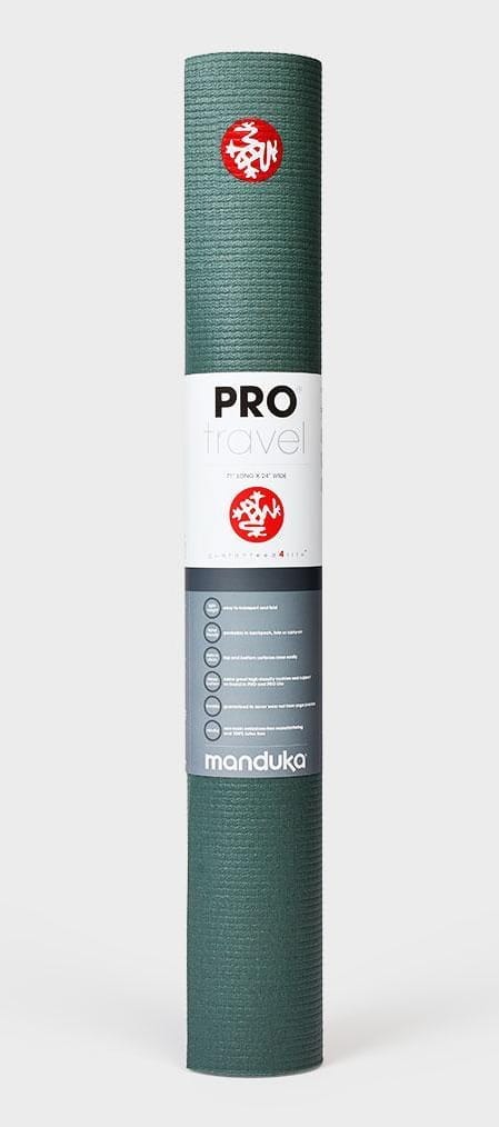 Manduka PRO Travel Yoga Mat BLACK SAGE Manduka Manduka PRO Travel Yoga Mat BLACK SAGE Manduka