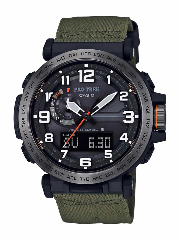 Casio PRO TREK PRW-6600YB-3ER Green Casio