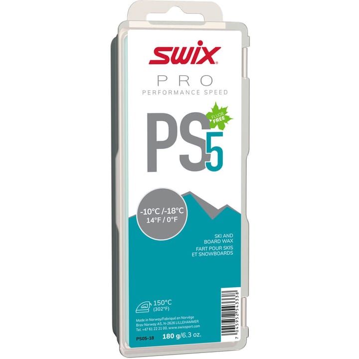 Swix PS5 Turquoise, -10°C/-18°C, 180g Swix