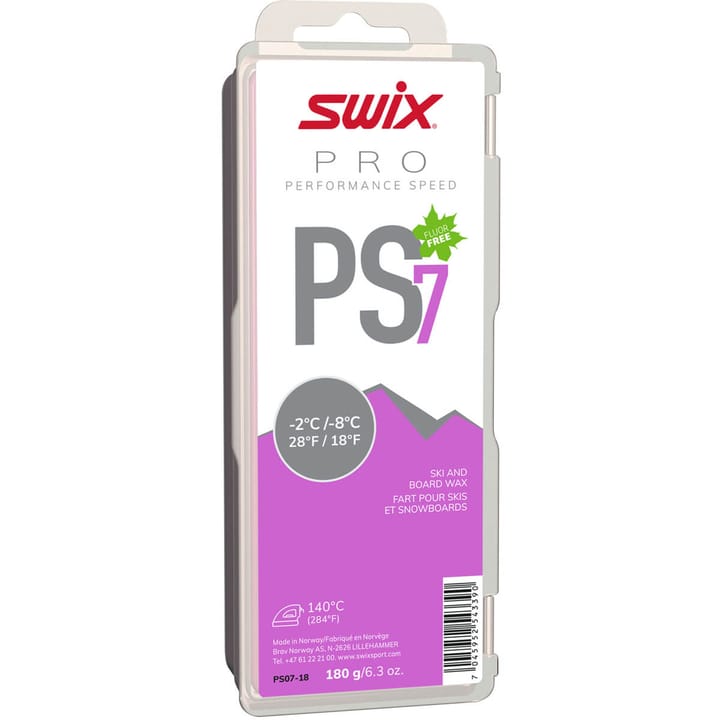 Swix PS7 Violet, -2°C/-8°C, 180g Swix