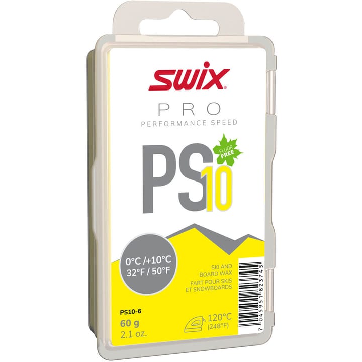 Swix PS10 Yellow, 0°C/+10°C, 60g Swix