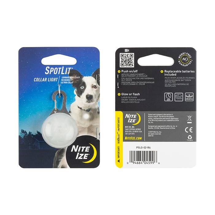 Nite Ize SpotLit® Collar Light White Nite Ize