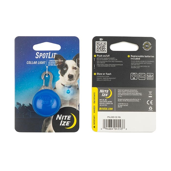 Nite Ize SpotLit® Collar Light Blue Nite Ize Nite Ize SpotLit® Collar Light Blue Nite Ize