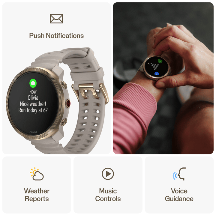 Polar Vantage M3 Greige Sand Polar