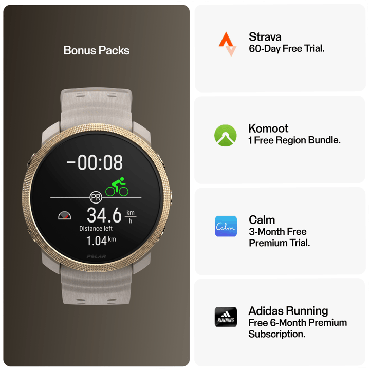 Polar Vantage M3 Greige Sand Polar