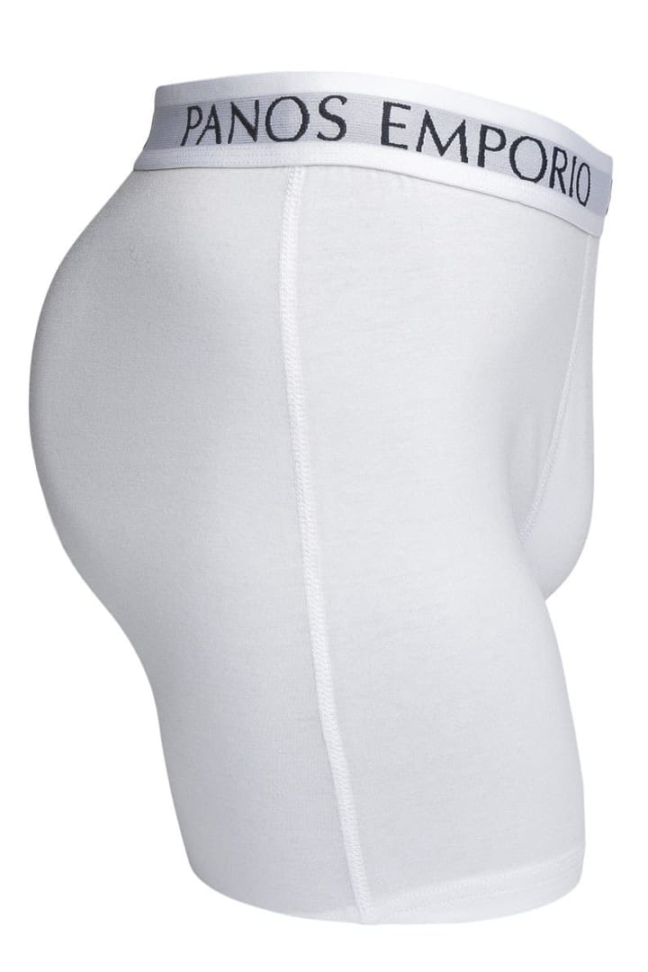 Panos Emporio 3PK BASE BAMBOO BOXER WHITE SYMBOL/NAVY Panos Emporio Panos Emporio 3PK BASE BAMBOO BOXER WHITE SYMBOL/NAVY Panos Emporio