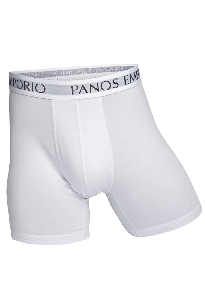 Panos Emporio 3pk Base Bamboo Boxer White Symbol/Navy Panos Emporio