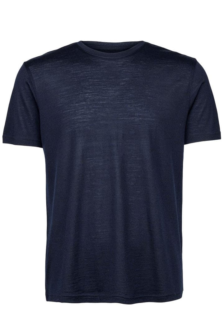 Panos Emporio PE WOOL SHORT SLEEVE TOP DARK NAVY Panos Emporio