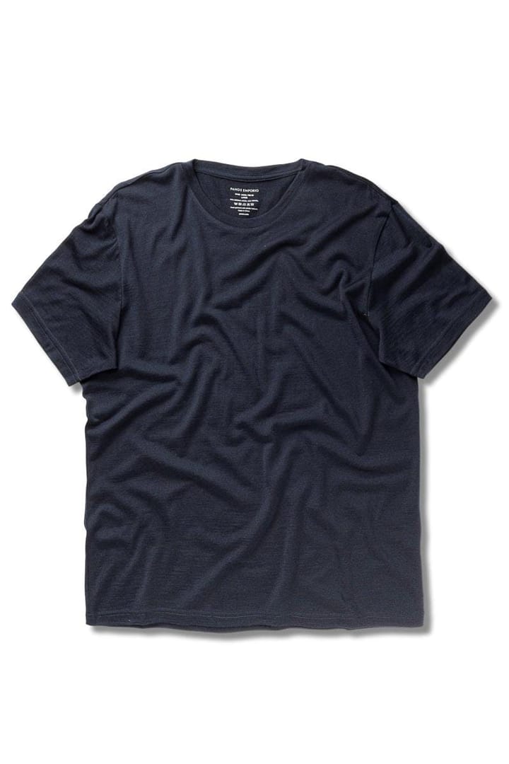 Panos Emporio PE WOOL SHORT SLEEVE TOP DARK NAVY Panos Emporio