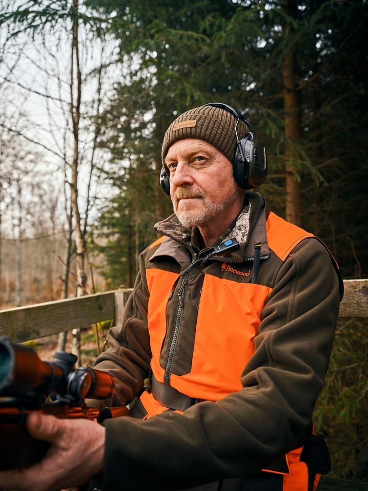 Pinewood Men's Furudal Reversible Camou Fleece Jacket Hunting Brown/Strata Pinewood