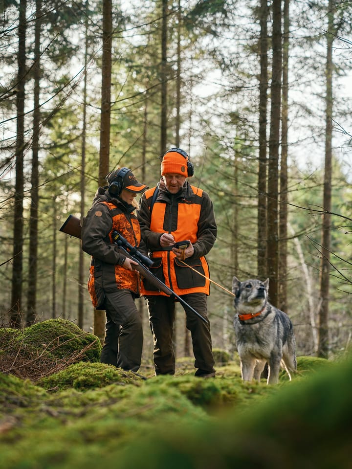 Pinewood Men's Furudal Reversible Camou Fleece Jacket Hunting Brown/Strata Pinewood