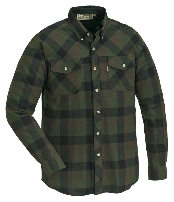 Pinewood Men's Shirt Lumbo Green/Black Pinewood Pinewood Men's Shirt Lumbo Green/Black Pinewood