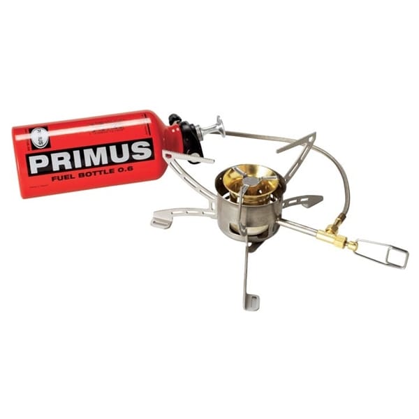 Primus OmniFuel II with fuel bottle and pouch Primus