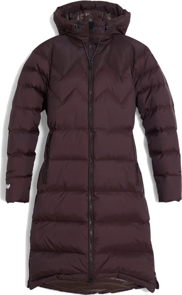 Mountain Works Women's Cocoon Down Coat Earthy Brown Mountain Works