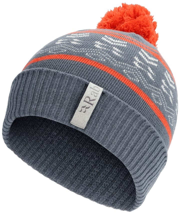 Rab Khroma Bobble Beanie Orion Blue/Red Grapefruit Rab Rab Khroma Bobble Beanie Orion Blue/Red Grapefruit Rab