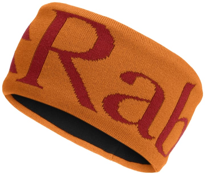 Rab Knitted Logo Headband Marmalade Rab