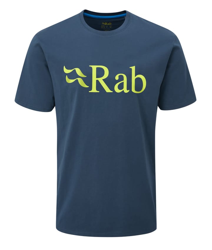 Rab Stance Logo SS Tee Deep Ink Rab