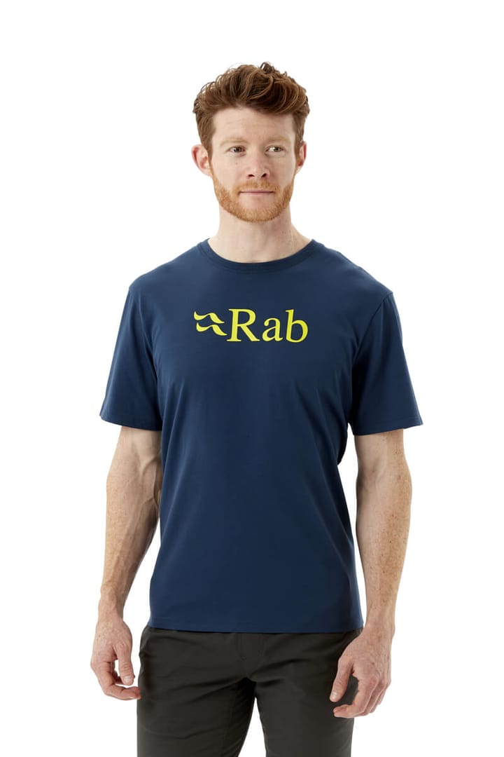 Rab Stance Logo SS Tee Deep Ink Rab