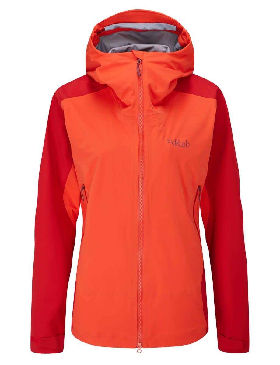 Rab Kinetic Alpine 2.0 Jacket Wmns  Red Grapefruit