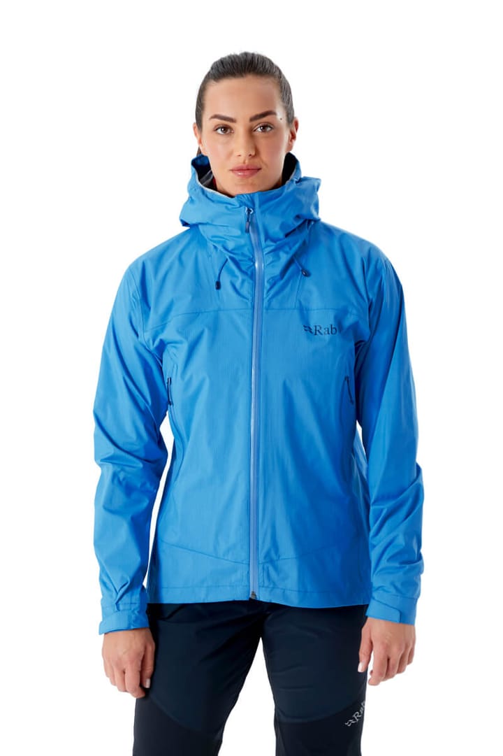Rab Women's Downpour Plus 2.0 Jacket Alaska Blue Rab