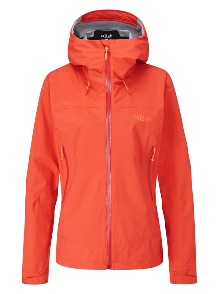 Rab Downpour Plus 2.0 Jacket Wmns Red Grapefruit Rab