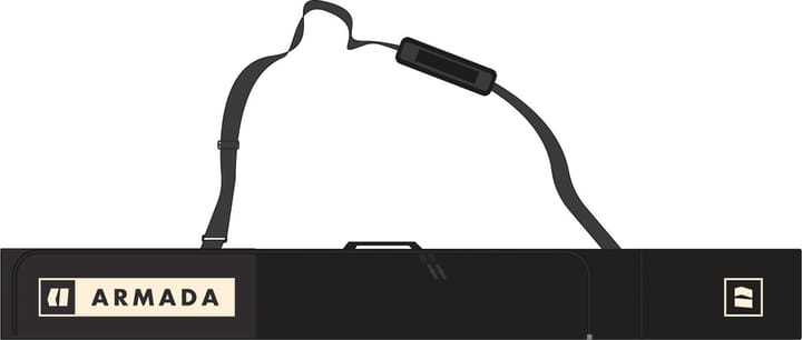 ARMADA Stibbs Double Ski Bag Black/afterglow ARMADA ARMADA Stibbs Double Ski Bag Black/afterglow ARMADA