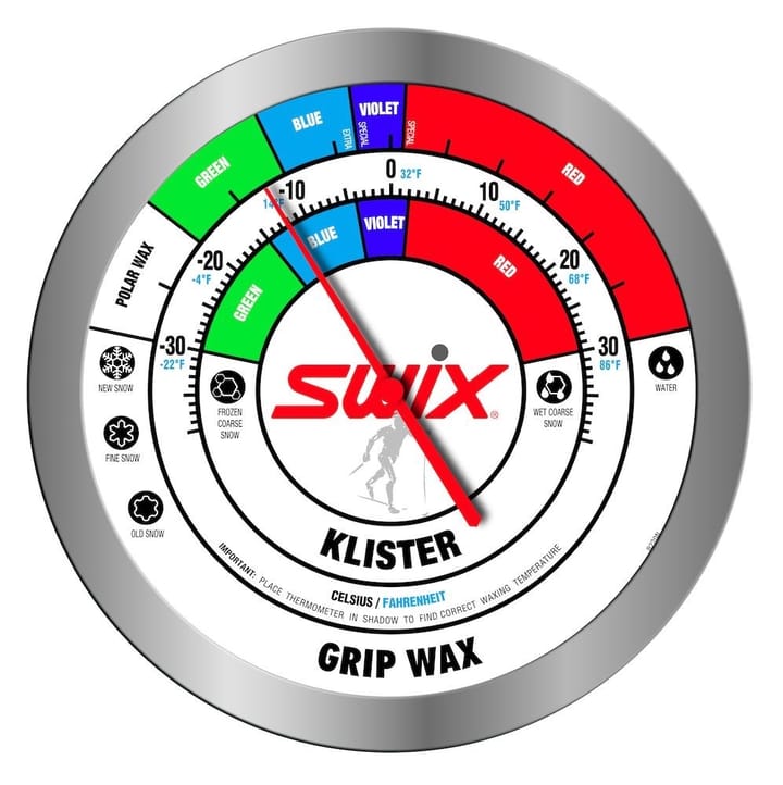 Swix R0220 Rundt veggtermometer, langrenn Swix