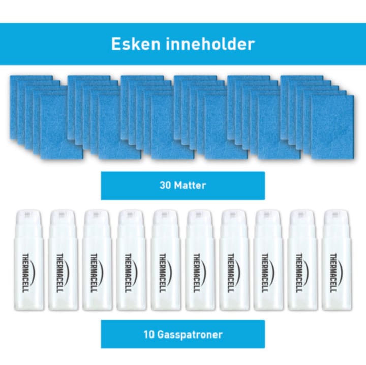 Thermacell Mot Mygg Refill R10 10 pakk 120 timer ThermaCELL Thermacell Mot Mygg Refill R10 10 pakk 120 timer ThermaCELL