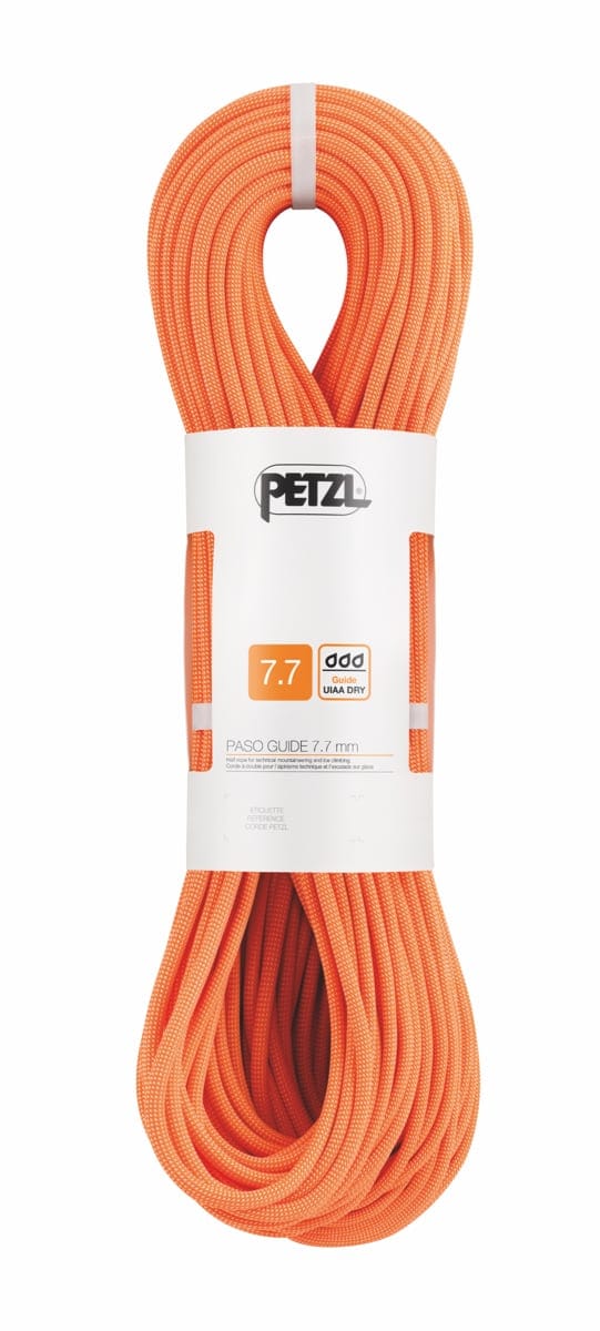 Petzl Paso Guide 7,7mm x 60m Oransje Petzl Petzl Paso Guide 7,7mm x 60m Oransje Petzl