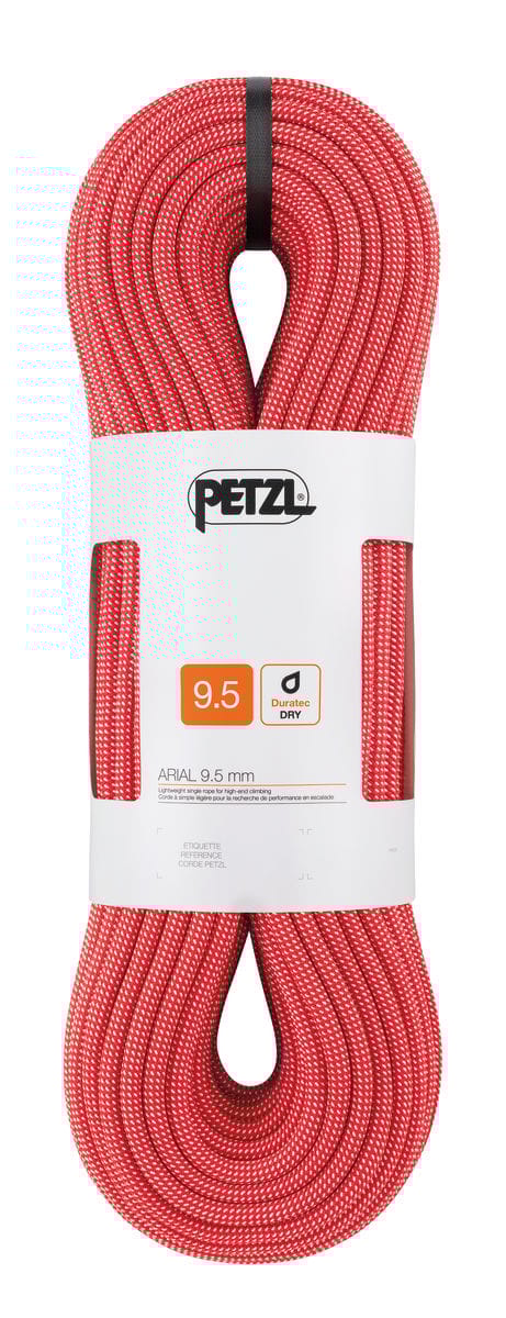Petzl Arial 9.5mm 80m Red Petzl