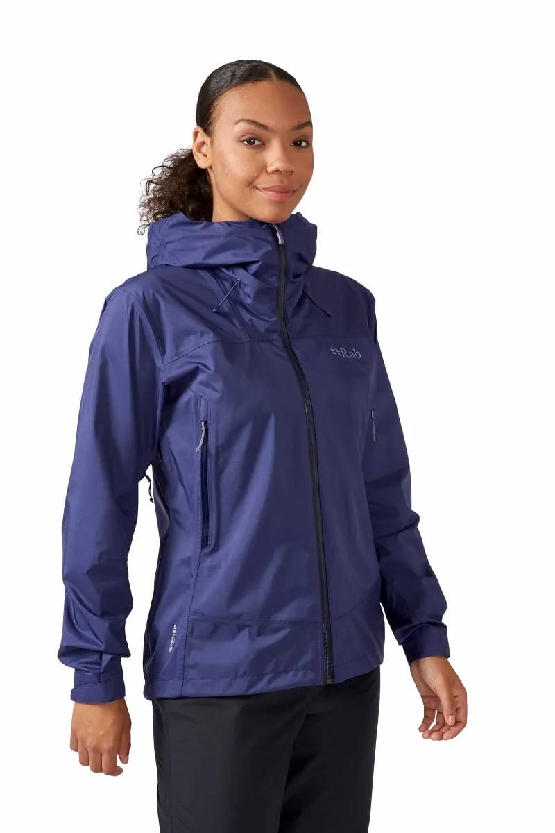 Rab Women's Downpour Plus 2.0 Jacket Patriot Blue