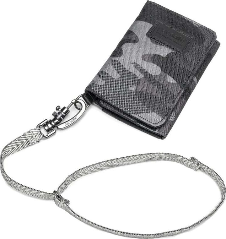 Pacsafe Cut Resistant Wallet Strap Grey Pacsafe